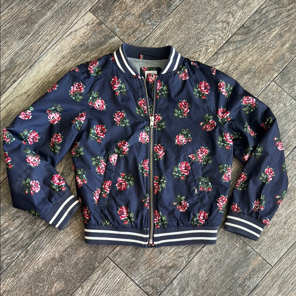 Gap Floral Bomber Jacket